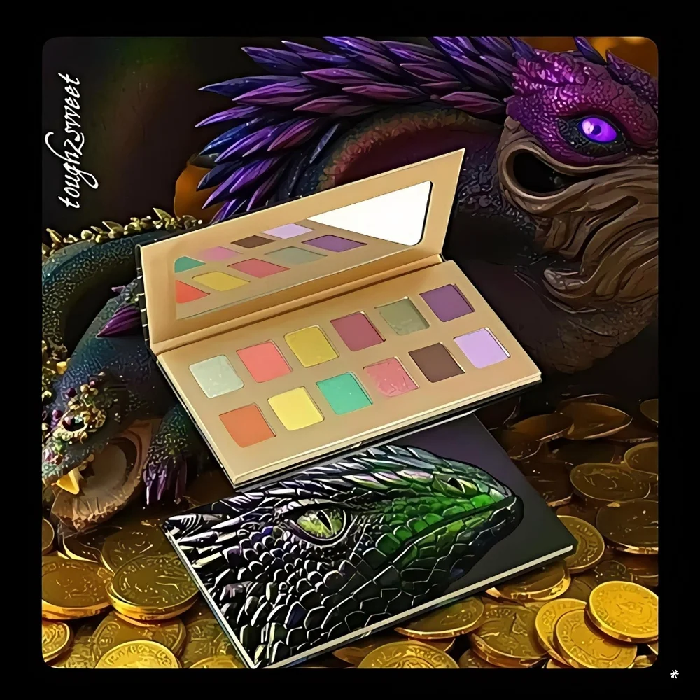 🆕️LIMITED EDITION KOMODO DRAGON 12 COLOR HIGHLY PIGMENTED EYESHADOW PALETTE